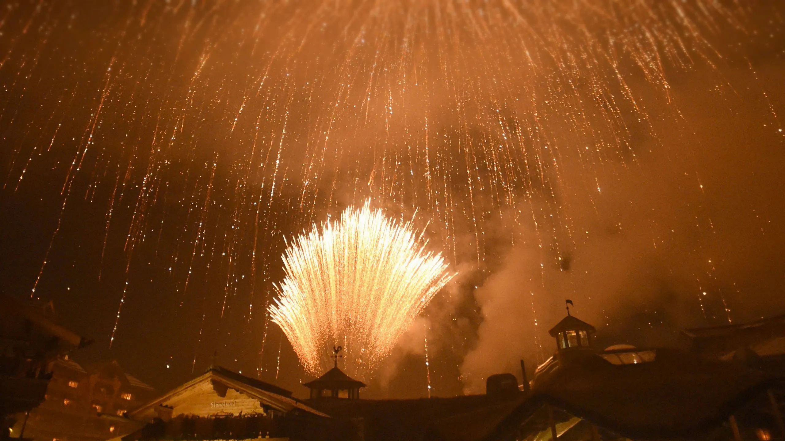 Feuerwerk Stanglwirt Silvester