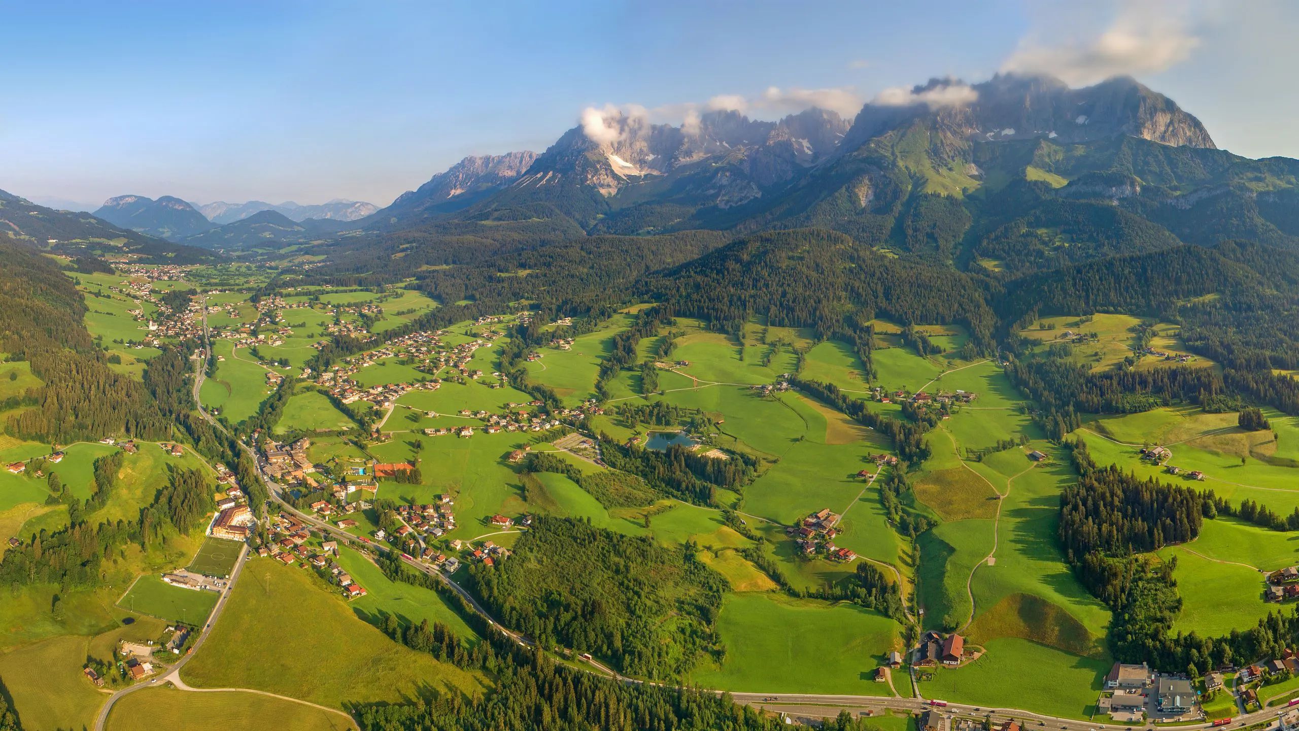 Going Panorama Himmel klar - Simon Oberleitner