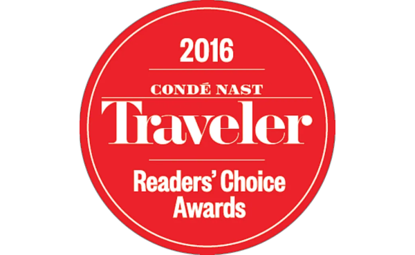 Condé Nast Traveller "Reader's Choice Award"