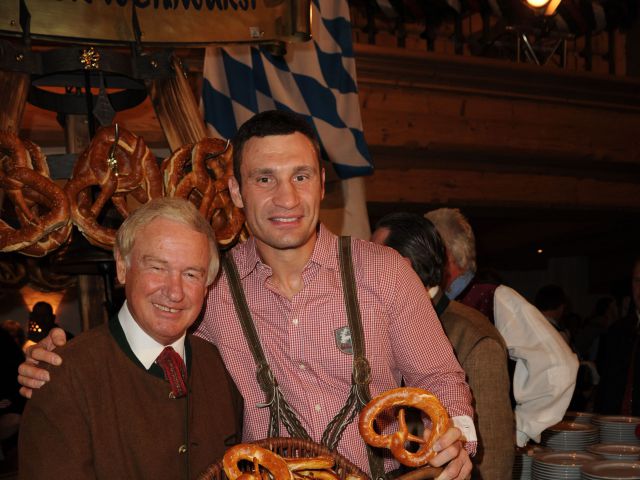 Balthasar Hauser und Vitali Klitschko