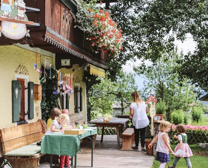 Children's farm at the Stanglwirt