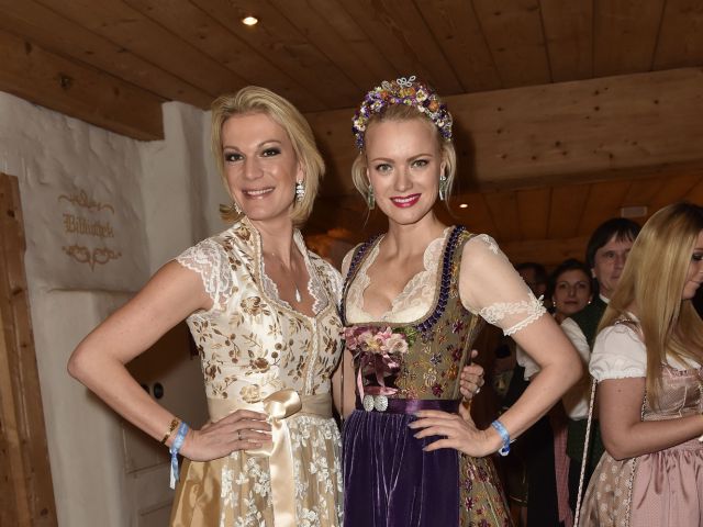 Maria Höfl-Riesch und Franziska Knuppe