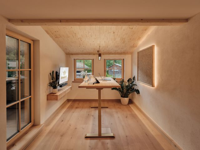 Height-adjustable desk